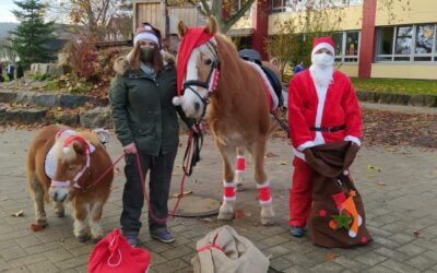 Überraschungsbesuch an der Heynlinschule