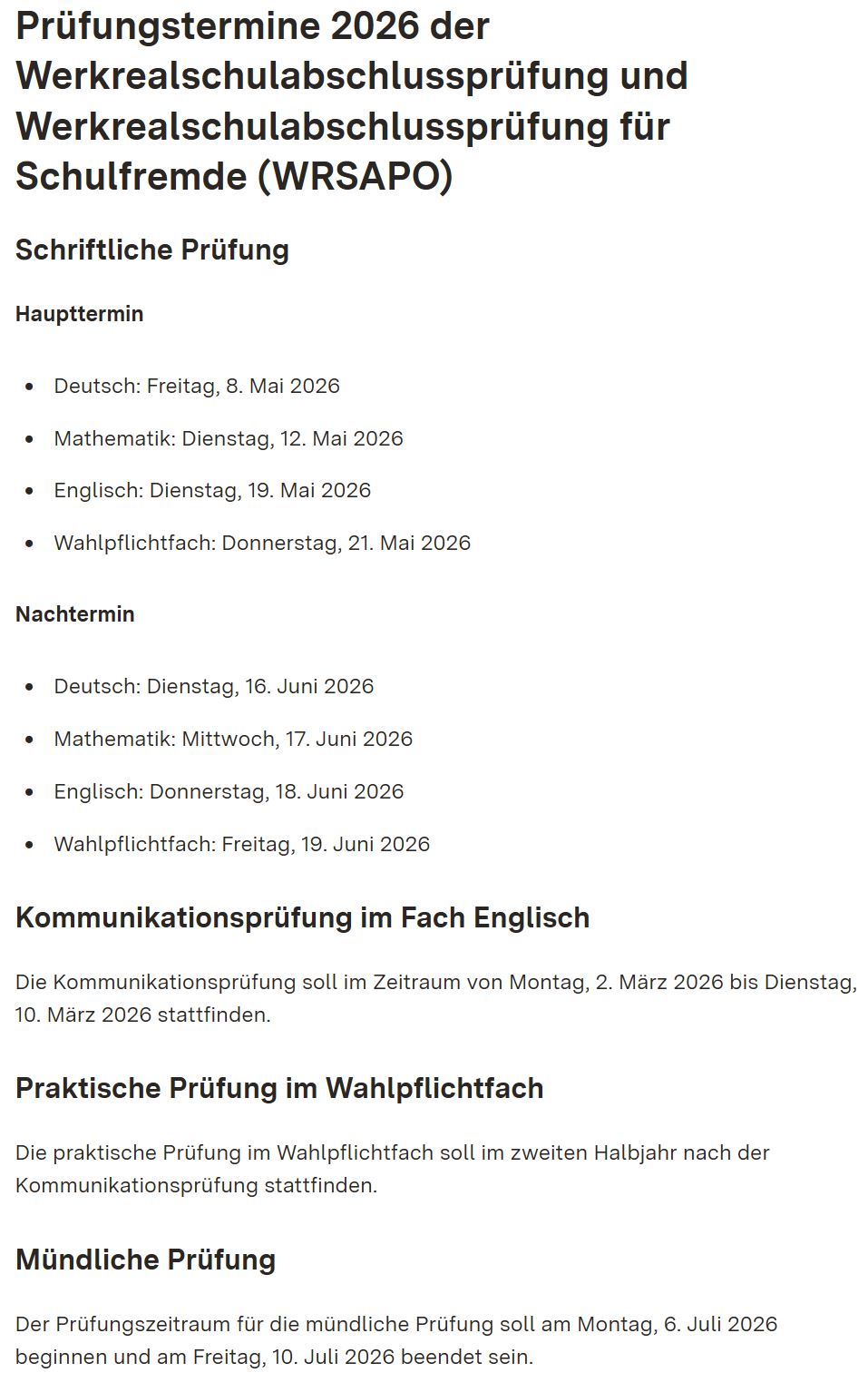 Prüfungstermine WRS_26